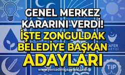 Genel Merkez Zonguldak kararını verdi: Merkez ve ilçelerin belediye başkan adayları belli oldu