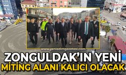 Zonguldak'ın yeni miting alanı kalıcı olacak