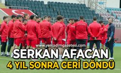 Serkan Afacan Zonguldak Kömürspor'a 4 yıl sonra geri döndü!