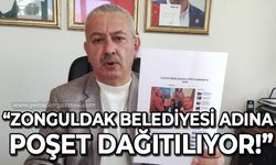 Osman Zaimoğlu: Zonguldak Belediyesi adına poşet dağıtılıyor