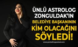 Ünlü Astrolog Hilal Saraç, Zonguldak'ın Belediye Başkanının kim olacağını söyledi!