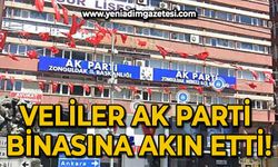 Zonguldak'ta veliler AK Parti il binasına akın etti!