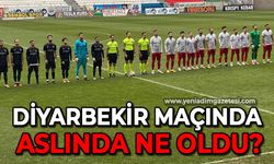 Diyarbekirspor - Zonguldak Kömürspor maçında aslında ne oldu?