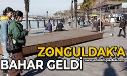 Zonguldak'a bahar geldi
