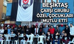 Beşiktaş Çarşı Grubu özel çocukları mutlu etti