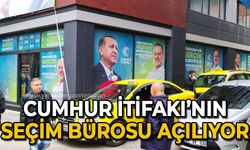 Cumhur İttifakı'nın seçim bürosu açılıyor