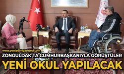 Zonguldak'ta Cumhurbaşkanı Erdoğan'la görüştüler: Yeni okul yapılacak