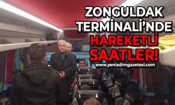 Zonguldak Şehirler Arası Otobüs Terminali'nde hareketli saatler: Emniyet ekipleri tek tek anlattı!