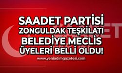 Saadet Partisi Zonguldak teşkilatı ve Belediye Başkan Adayı Cem Dereli'nin belediye meclis üyeleri belli oldu!