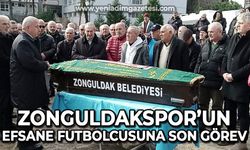 Zonguldakspor'un efsane futbolcusuna son görev