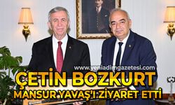 Çetin Bozkurt Mansur Yavaş'ı ziyaret etti!