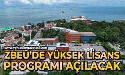 Zonguldak Bülent Ecevit Üniversitesi'nde Yüksek Lisans bölümü açılacak