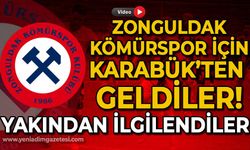 Zonguldak Kömürspor için Karabük'ten geldiler: Kulüple yakından ilgilendiler