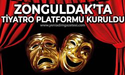 Zonguldak'ta Tiyatro Platformu kuruldu