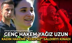 Zonguldaklı genç hakem Yağız Uzun, kadın hakem Buğçe Taşçıoğlu'na yapılan saldırı kınadı: TFF ve MHK'ya çağrı!
