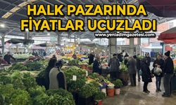 Zonguldak halk pazarında fiyatlar ucuzladı