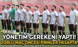 Zonguldak Kömürspor yönetimi gerekeni yaptı: Zorlu maç öncesi primler hesaplara yattı