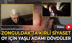 Zonguldak'ta 70 yaşındaki adamı "oy" için dövdüler!