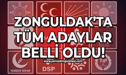 Genel Merkez isimleri belirledi: Zonguldak'ta tüm adaylar belli oldu