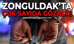 Zonguldak'ta operasyon: Çok sayıda gözaltı var!