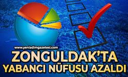 Zonguldak'ta yabancı nüfusu azaldı
