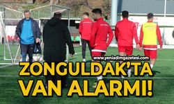 Zonguldak’ta Van alarmı
