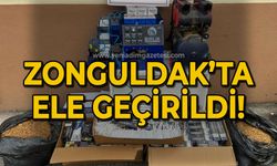 Zonguldak'ta binlerce makaron ve 11 kilogram kıyılmış tütün ele geçirildi!