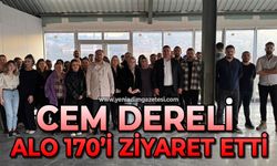 Cem Dereli ALO 170'i ziyaret etti: Zonguldak’ı kötü kaderinden kurtarın