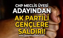 CHP Belediye Meclis Üyesi Adayı AK Partili gençlere saldırdı!