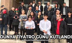 Zonguldak'ta Dünya Tiyatro Günü kutlandı: Çeşitli etkinlikler düzenlenecek
