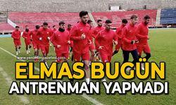 Elmas bugün antrenman yapmadı