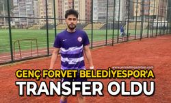 Genç forvet Belediyespor'a transfer oldu
