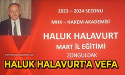 Haluk Halavurt'a vefa