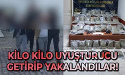 İstanbul'dan Sakarya'ya kilolarca uyuşturucu getiren 11 şüpheli yakalandı