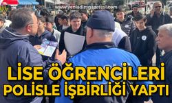 Lise öğrencileri ve polis iş birliği yaptı: Dolandırıcılığa geçit yok