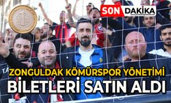 Zonguldak Kömürspor yönetimi biletleri satın aldı: Biletler 1 TL!