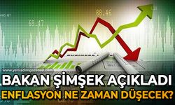 Bakan Mehmet Şimşek açıkladı: Enflasyon ne zaman düşecek?