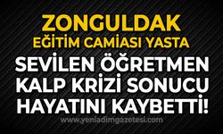 Zonguldak eğitim camiası yasta: Öğretmen Hasan Akmaz hayatını kaybetti