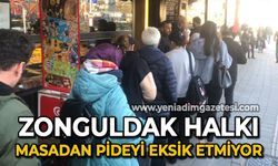 Zonguldak, Ramazan ayında masadan pideyi eksik etmiyor