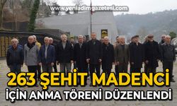 263 şehit madenci için anma töreni düzenlendi