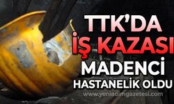 TTK'da iş kazası: Madenci hastanelik oldu