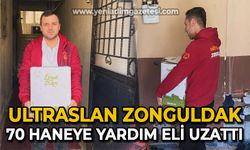 Ultraslan Zonguldak'tan 70 haneye yardım eli