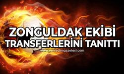 Zonguldak ekibi yeni transferlerini tanıttı!