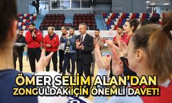 Ömer Selim Alan'dan Zonguldak için önemli davet!