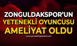 Zonguldakspor'un yetenekli oyuncusu ameliyat oldu