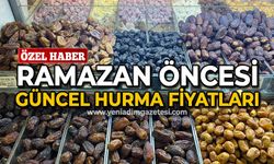 Zonguldak'ta Ramazan öncesi güncel hurma fiyatları