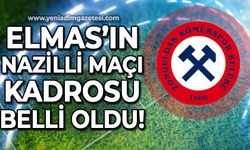 Zonguldak Kömürspor'un Nazilli maçı kadrosu belli oldu!