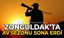 Zonguldak'ta av sezonu sona erdi