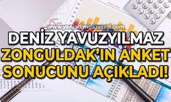 Deniz Yavuzyılmaz Zonguldak'ın anket sonucunu açıkladı!