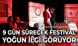 9 gün sürecek festival yoğun ilgi görüyor